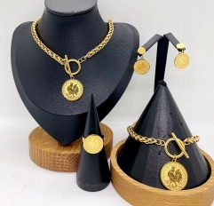 Stainless steel jewelry necklace earring Bracelet ring Wholesale