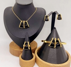 Stainless steel jewelry necklace earring Bracelet ring Wholesale