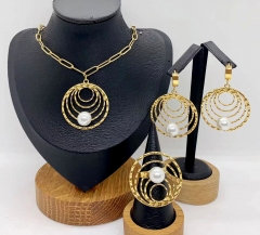 Stainless steel jewelry necklace earring ring Wholesale