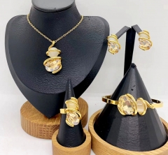 Stainless steel jewelry necklace earring Bracelet ring Wholesale