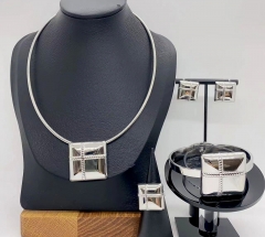 Stainless steel jewelry necklace earring Bracelet ring Wholesale