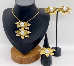 Stainless steel jewelry necklace earring ring Wholesale
