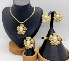 Stainless steel jewelry necklace earring Bracelet ring Wholesale