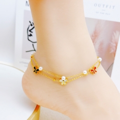 Stainless steel jewelry anklet wholesale
