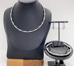 Stainless steel jewelry necklace earring bracelet Wholesale