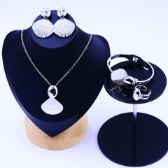 Stainless steel jewelry necklace earring bracelet ring Wholesale