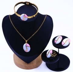 Stainless steel jewelry necklace earring bracelet ring Wholesale