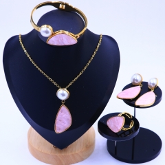 Stainless steel jewelry necklace earring bracelet ring Wholesale