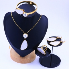 Stainless steel jewelry necklace earring bracelet ring Wholesale