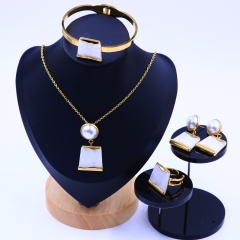 Stainless steel jewelry necklace earring bracelet ring Wholesale