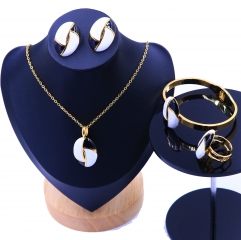 Stainless steel jewelry necklace earring bracelet ring Wholesale