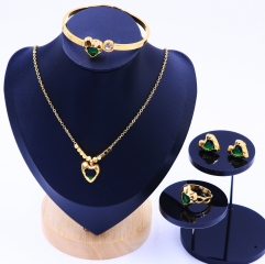 Stainless steel jewelry necklace earring bracelet ring Wholesale