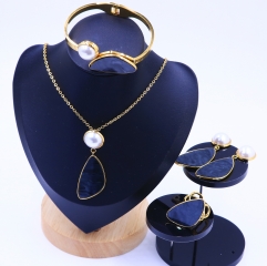 Stainless steel jewelry necklace earring bracelet ring Wholesale