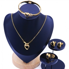 Stainless steel jewelry necklace earring bracelet ring Wholesale