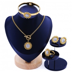 Stainless steel jewelry necklace earring bracelet ring Wholesale