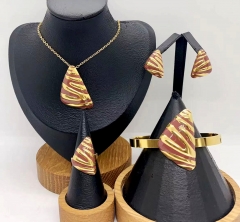 Stainless steel jewelry necklace earring bracelet ring Wholesale