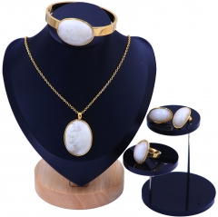 Stainless steel jewelry necklace earring bracelet ring Wholesale