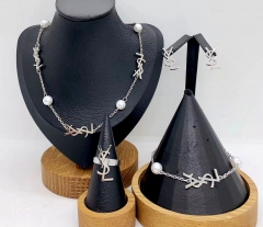Stainless steel jewelry necklace earring bracelet ring Wholesale
