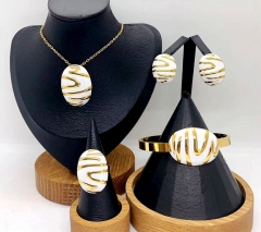 Stainless steel jewelry necklace earring bracelet ring Wholesale