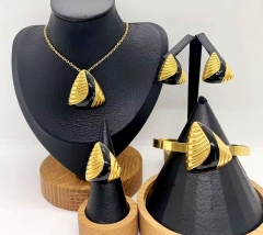 Stainless steel jewelry necklace earring bracelet ring Wholesale