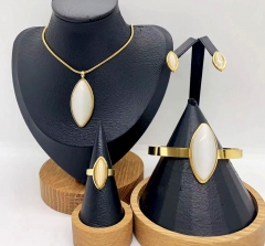 Stainless steel jewelry necklace earring bracelet ring Wholesale
