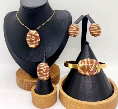 Stainless steel jewelry necklace earring bracelet ring Wholesale
