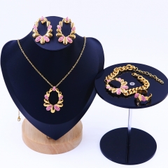 Stainless steel jewelry necklace earring bracelet ring Wholesale