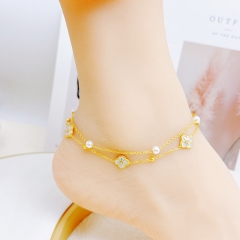 Stainless steel jewelry anklet wholesale