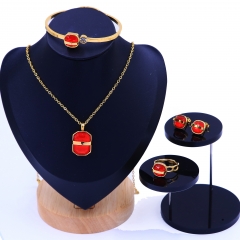 Stainless steel jewelry necklace earring bracelet ring Wholesale