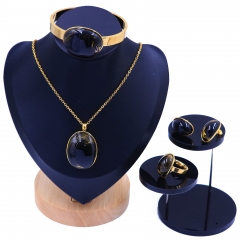 Stainless steel jewelry necklace earring bracelet ring Wholesale