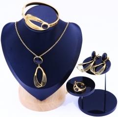 Stainless steel jewelry necklace earring bracelet ring Wholesale
