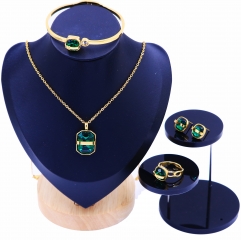 Stainless steel jewelry necklace earring bracelet ring Wholesale