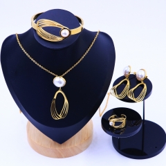 Stainless steel jewelry necklace earring bracelet ring Wholesale