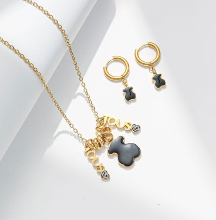Stainless steel jewelry necklace earring Wholesale