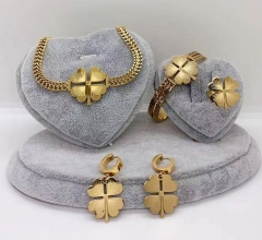Stainless steel jewelry necklace earring bracelet ring Wholesale