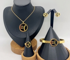 Stainless steel jewelry necklace earring bracelet ring Wholesale