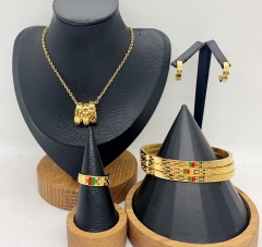 Stainless steel jewelry necklace earring bracelet ring Wholesale