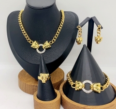 Stainless steel jewelry necklace earring bracelet ring Wholesale
