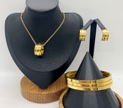 Stainless steel jewelry necklace earring bracelet ring Wholesale