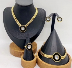 Stainless steel jewelry necklace earring bracelet ring Wholesale