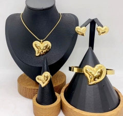 Stainless steel jewelry necklace earring bracelet ring Wholesale