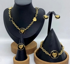 Stainless steel jewelry necklace earring bracelet ring Wholesale