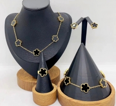 Stainless steel jewelry necklace earring bracelet ring Wholesale