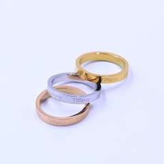 Stainless steel jewelry women ring wholesale