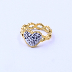 Stainless steel jewelry women ring wholesale