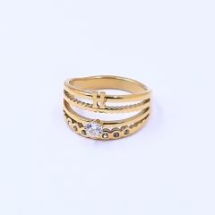 Stainless steel jewelry women ring wholesale