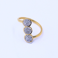 Stainless steel jewelry women ring wholesale