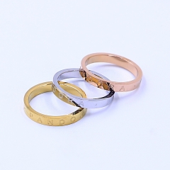Stainless steel jewelry women ring wholesale