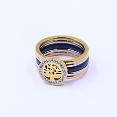 Stainless steel jewelry women ring wholesale