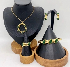 Stainless steel jewelry necklace earring bracelet ring Wholesale